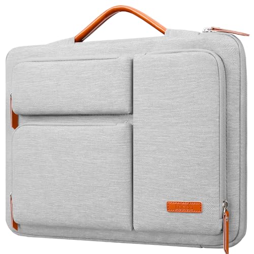 Lacdo 360° Protective Laptop Sleeve Case for 13 inch MacBook Air M5 A3449 (2026), M4 A3240 2025, M3 A3113, A2681, A2337, 13" MacBook Neo A18 Pro A3404 (2026), iPad Air/Pro 13 M5 Computer Bag, Gray - color: Gray, size: New MacBook Air/Neo/Pro 13 Inch