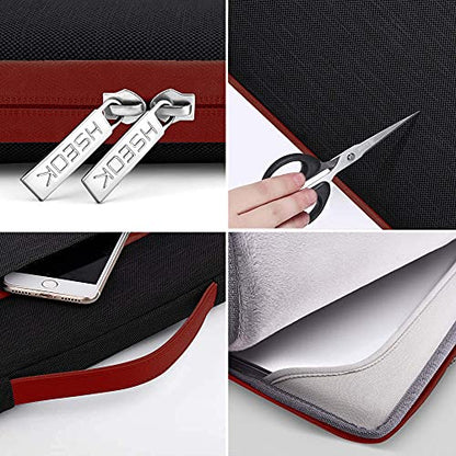 Hseok Laptop Sleeve 13-14 Inch Case Briefcase Compatible with MacBook Neo Pro 14 M5/M4/M3/M2/M1, All Models 13.3 Mac Air/Pro, XPS 13 14, Most Popular 13"-14" Notebooks,B03K02 - color: B03K02, size: 13"-14"