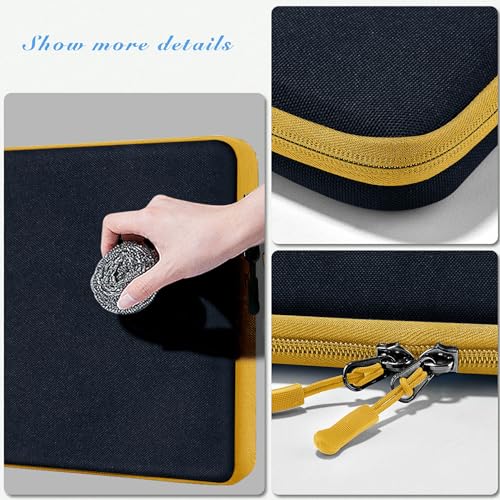 Hseok Laptop Case 13.3-14 Inch Sleeve, Water-Resistant Computer Bag Compatible with MacBook Neo/Pro 14" M5/M4/M3/M2/M1 and All 13.3" Mac Air/Pro, XPS 14 and Most Popular 13.3"-14" Notebook，B02K04 - color: B02K04, size: 13.3"