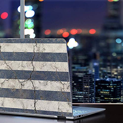 Flags | Custom Fit Made to Order Laptop Notebook Skin Vinyl Sticker Cover Decal Fits 13.3" 14" 15.6" 16" HP Lenovo Apple Mac Dell Compaq Acer Flag Greece Grunge Distressed Country - color: Style 14