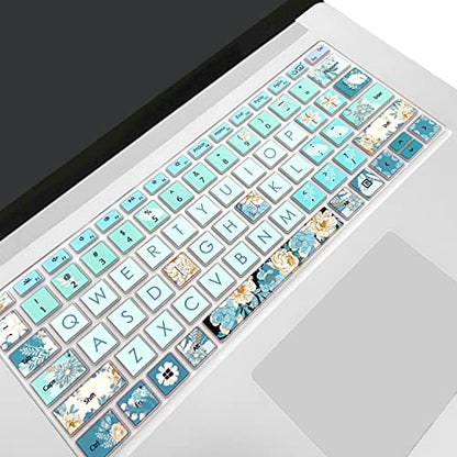 Keyboard Cover Skin for Microsoft Surface Laptop 3/4/5 13.5 & 15 Inch, Surface Laptop Studio/Studio 2 14.4", Peony - color: Peony