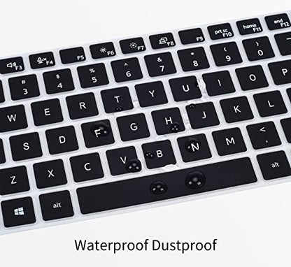 Keyboard Cover for Dell Latitude 3000 3340 13.3, Dell Latitude 5350 5340 5330 5320 13.3, Dell Latitude 7320 7330 7340 7350 13.3", Dell Latitude 5320 13.3 Laptop Protector -Black - color: Black