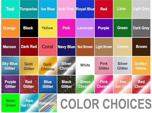 Personalized Custom Font Name Decal Sticker Compatible with Tumbler Cups, Laptop, Phones, RV, Boats, Helmets, Hardhats, Notebooks, and Vehicles (Glitter Colors Available)