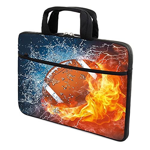 AMARY 11"/12"/13.3 inches Laptop sleeve Chromebook Case Ultrabook Case Notebook Sleeve PC Messenger Bag Tablet Case with Handle Accessory Pocket (AMR13-06) - color: Amr13-06