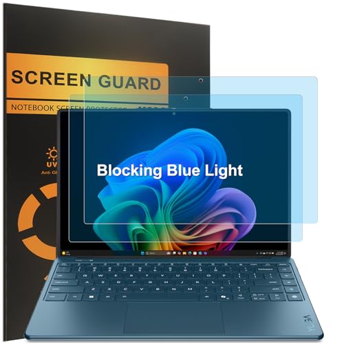 2-Pack Blocking Blue Light Screen Protector for 2025 New ‎Lenovo Yoga Slim 9i Copilot+ (14ILL10) Laptop, Anti Blue Light Glare and Anti Fingerprint (Matte) Shield - Not suitable for Yoga 9i 2-in-1 14"