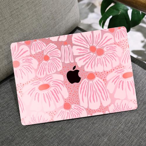 MEEgoodo for M2 MacBook Pro 13 inch Case 2022 2021 2020,Crystal Cover Fit Model A2338 M2/M1 A2251 A2289,Clear Case for 13.3-inch Laptop,Hard Shell for MacBook Pro M2, Bunnies Jumping Rope - color: Bunnies Jumping Rope
