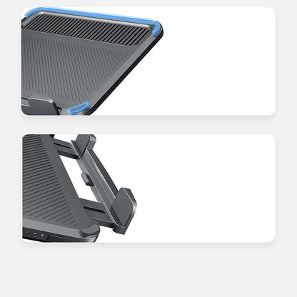 Computer Stand, Radiator Base Fan Aluminum Alloy Desktop