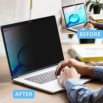 ZOEGAA Privacy Screen Protector for MacBook Pro 15 Inch (2012-2015). | 1 Install Ways; Anti Bule Light/Glare; Compatible With MacBook Pro 15 Inch Model (A1278 A1286 A1398); - size: MacBook Pro 15 inch (2012-2015)