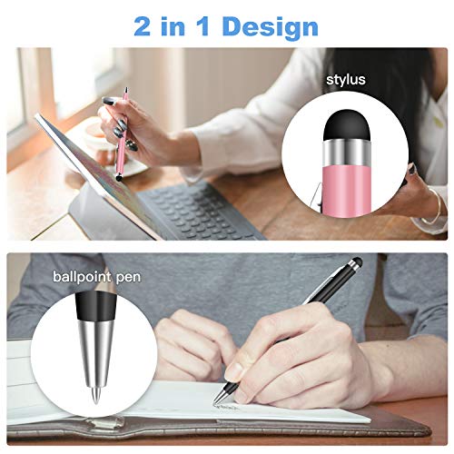 Stylus Pens for Touch Screens, StylusHome 10 Pack Universal 2 in 1 Capacitive Stylus Pen for iPad iPhone Tablets Samsung Galaxy All Universal Touch Screen Devices
