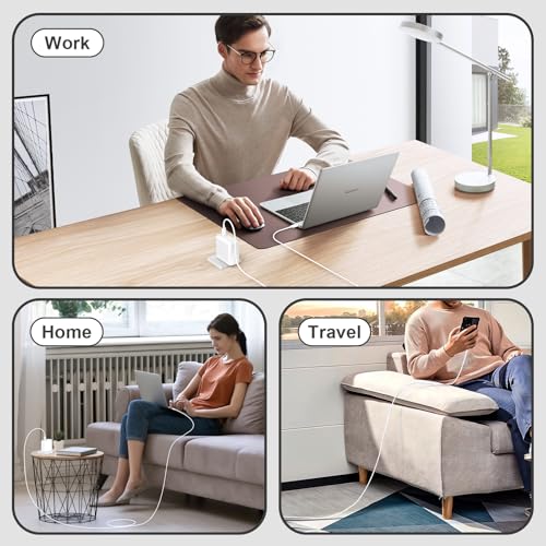 Mac Book Charger 140W GaN USB-C Fast Charger, PD Power Adapter for MacBook Pro 16" 14", MacBook Air 15" 13" M1 M2 M3 M4 M5 (2021-2026), with 6.6ft USB-C to USB-C Cable