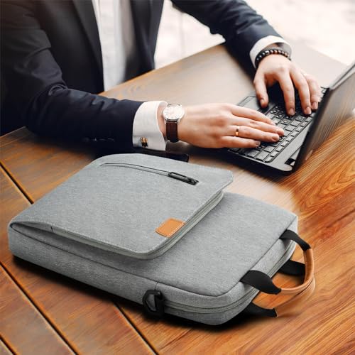 Laptop Sleeve Bag for 13-13.3 Inch MacBook Air/Pro 13 Inch iPad Pro/Air 12.9 Inch iPad Pro MacBook Neo A18, Waterproof Protective Lightweight Laptop Computer Tablet Cover Bag, Gray - color: Gray, size: 13 Inch