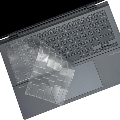 Ultra Thin Keyboard Cover for 2025 2024 ASUS ZenBook 14/ZenBook 14X UX3404 UX3405, ZenBook 14 Q425 Q415 Q410VA Q420 Q420VA, ZenBook Flip 14 OLED UP3404, ZenBook Pro UX6404 14 inch Laptop US Layout