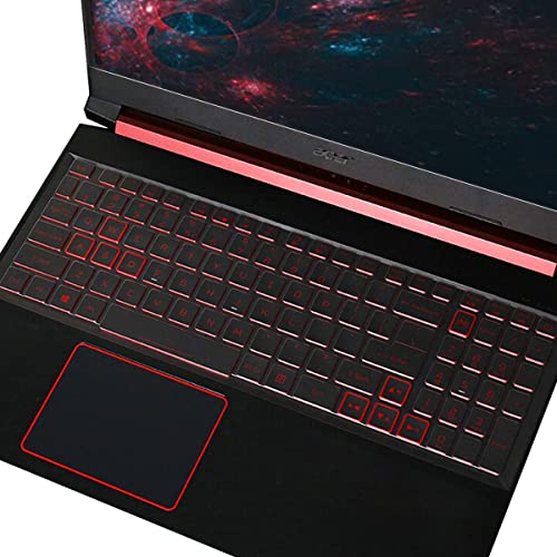 Keyboard Cover for Acer Nitro 5 AN515-58/57/56/55/45/44/43, Nitro 16 AN16-51/41, Nitro 17 AN17-51/41, Predator Helios 300 PH315-55/54/53/52 PH317-53/54 - color: TPU
