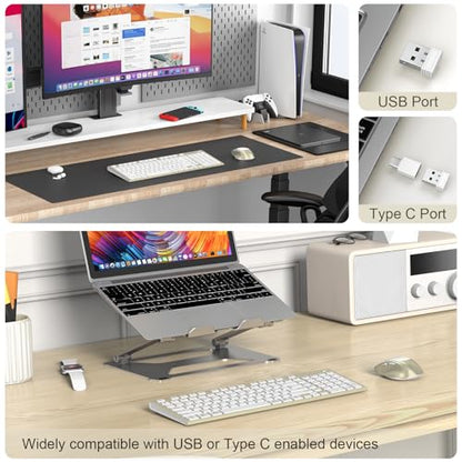 Rechargeable Wireless Keyboard and Mouse with Number Pad Gold | Quiet Silent, Slim Thin Flat Low Profile Soft Key, USB C, with Skin Cover, Ergonomic Mouse, for Mac Windows PC, Home Office - color: Gold