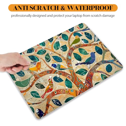 12.1 13 13.3 14 15.4 15.6 Inches Laptop Skin Sticker Decal Universal Netbook Skin Sticker Reusable Notebook Art Decal Protector Cover, Colorful Tree Bird - color: Colorful Tree Bird