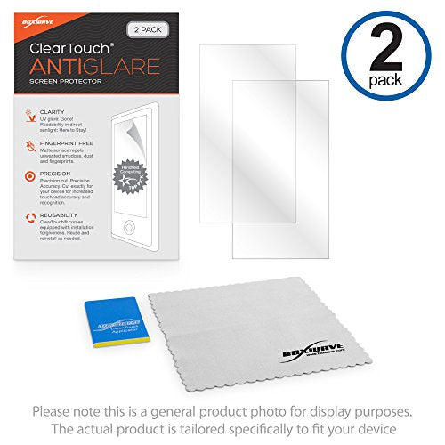 BoxWave Screen Protector Compatible With MSI Cyborg 15 C2W gaming laptop (15.6 in) - ClearTouch Anti-Glare (2-Pack), Anti-Fingerprint Matte Film Skin