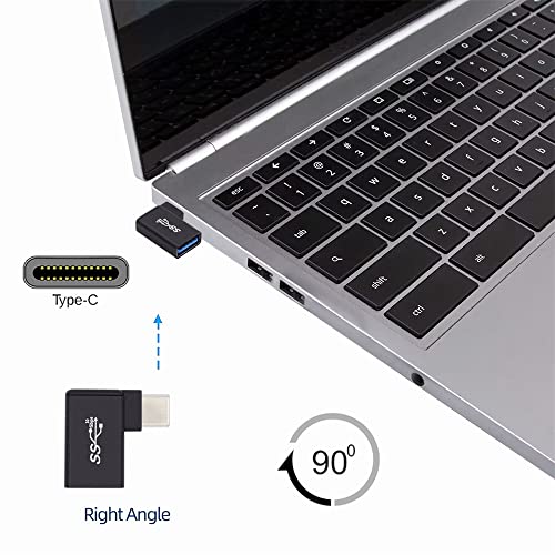 USB-C Type-C to USB 3.0 Female OTG Adapter Right Angled 90 Degree for Laptop Cell Phone - style: Right Angled