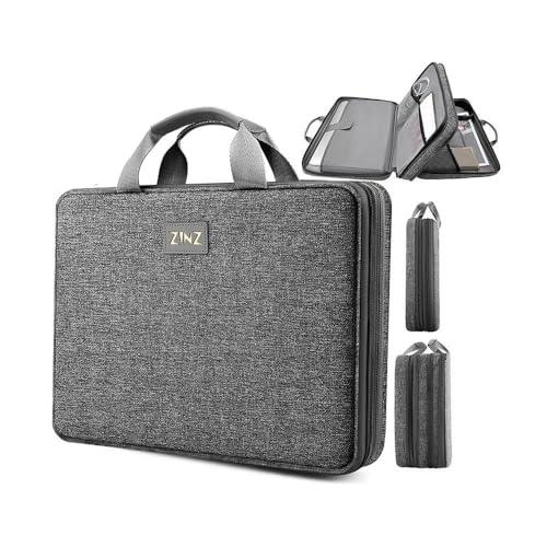 ZINZ Expandable Laptop Case 15.6 Inch Sleeve, Protective Carrying Case Compatible with MacBook Neo 16", MacBook Pro 16"/15.4", Dell XPS 16" and Most 15" 15.6" 16" Notebook，MG01Y01 - color: Mg01y01, size: 15-16"