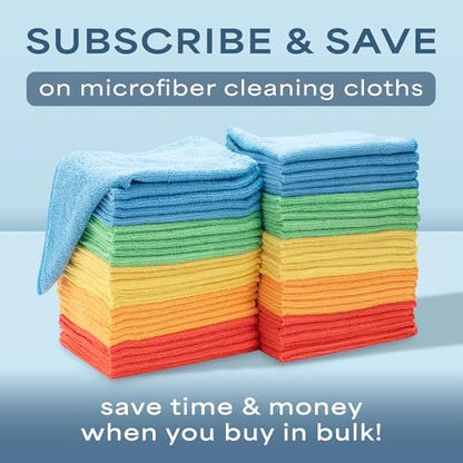 S&T INC. Microfiber Cleaning Cloth, 150 Pack, 11.5" x 11.5" - size: 150 Pack