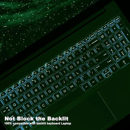 Keyboard Cover for 2026-2024 HP Laptop 15-fc 15-fd 15.6" Series 15z-fc000 15t-fd000 15t-fd100 15-fd0023dx 15-fd0005dx 15-fc0025dx 15-fc0245dx fd0883nr fd0083wm fd0127dx fd0182wm 15-fc0093dx fc0041wm - color: Clear