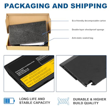 TREE.NB Replacement Battery Compatible with Lenovo L450 L460 L470 T440s T440 T450 T450s T460 T460P T550, T560, P50S, W550s X240, X250, X260, X270 - size: 8.15x2.17x0.35inch X260