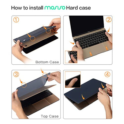 MOSISO Compatible with MacBook 12 inch Case A1534,2017-2015, Antique Green | Protective Scratch-Resistant Plastic Hard Shell Case & Keyboard Cover Skin - color: Antique Green