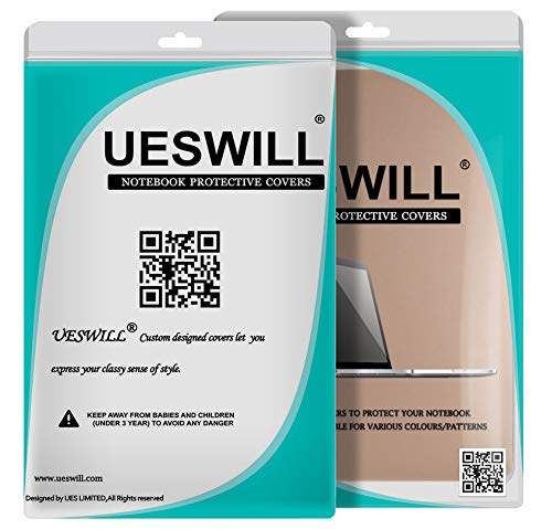 UESWILL Luxury Gold Matte Hard Shell Case Cover Compatible with MacBook Air 11 inch Model A1370 A1465 + Microfibre Cleaning Cloth, Gold - color: Gold, size: MacBook Air 11"