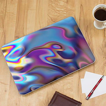 It's A Skin 15.6 inch Laptop Notebook Skin Vinyl Sticker Cover Decal Universal fit for 15.6" (May Require Trimming) HP Lenovo Apple Mac Dell Compaq Asus Acer/Opalescent Resin Marble Oil Slick