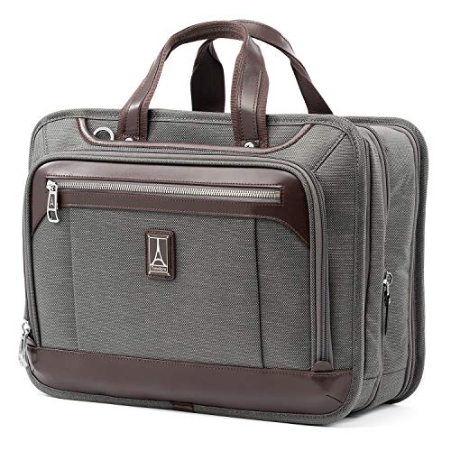 Travelpro Platinum Elite Expandable Business Laptop Briefcase, Fits up to 15.6 Laptop, Work School Travel, Men and Women