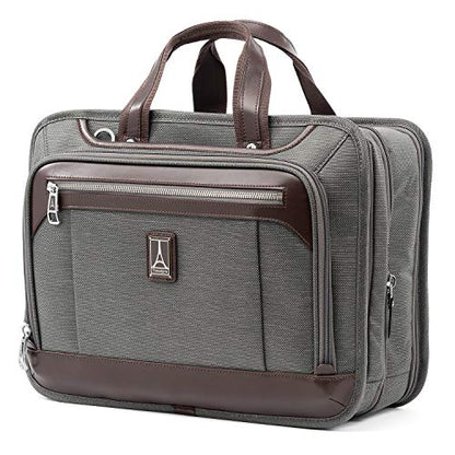 Travelpro Platinum Elite Expandable Business Laptop Briefcase, Fits up to 15.6 Laptop, Work School Travel, Men and Women