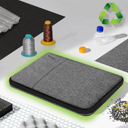 Hseok Laptop Case 13.3 14 inch Sleeve with Additional Case Compatible with MacBook Pro/Neo 14 inch M5/M4/M3/M2/M1 All Model of 13.3 Inch Mac Air/Pro, XPS 13 14 and More 13.3"-14" Notebooks,Gy-Black - color: Dark Gray-black