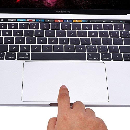 Se7enline for MacBook Air 13 Inch M1 2018-2024 A2337 | 2 Pack Clear Touchpad Cover Skin Laptop Protective Accessories Anti-Fingerprint Anti-Scratch Dust-proof Waterproof Smooth - size: 13'' Macbook Air (2018-Now Version)