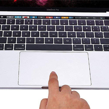 Se7enline for MacBook Air 13 Inch M1 2018-2024 A2337 | 2 Pack Clear Touchpad Cover Skin Laptop Protective Accessories Anti-Fingerprint Anti-Scratch Dust-proof Waterproof Smooth - size: 13'' Macbook Air (2018-Now Version)