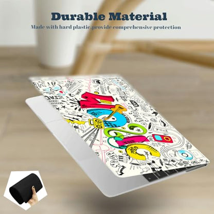 Laptop Shell for MacBook Air 11 inch Case 2015 2014 2013 2012 2011 2010 Release Model A1465 A1370,Air 11.6" Snap on Protective Laptop Hard Case & Keyboard Cover,Creative Music - color: Creative Music, size: Air 11" 2010-2015(A1370/A1465)