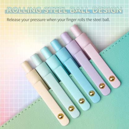 YOXMJDB Gel Pens, 12 Pcs Fine Point Smooth Writing Pens Cute Pens for Women, High-End Series 0.5mm Black Ink Pens for Journaling Note Taking, School Office Supplies (12 Pcs Gold Gradient) - color: 12 Pcs Gold Gradient