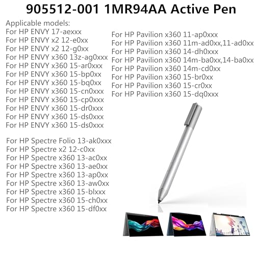 Genuine Digital Stylus Pen for HP Pavilion x360 15-cr0xx - style: for x360 15-cr