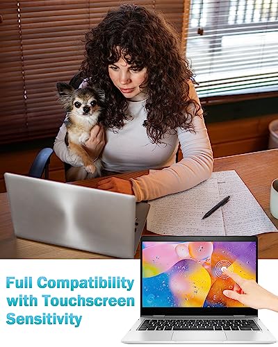 F FORITO 2-PACK 15.6 Inch Laptop Crystal Clear Screen Protector, Notebook Computer Screen Guard Protector Compatible with HP/DELL/Asus/Acer/Samsung/Lenovo/Toshiba with 16:9 Aspect Ratio Laptop