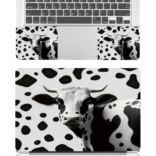 Universal Laptop Skin Sticker Decal for 11.6”12" 13" 13.3" 14" 15" 15.4" 15.6" Reusable Waterproof Scratch-Scratch Resistant Protective Vinyl Laptop Notebook Skin Stickers - Cute Cow - color: Cute Cow