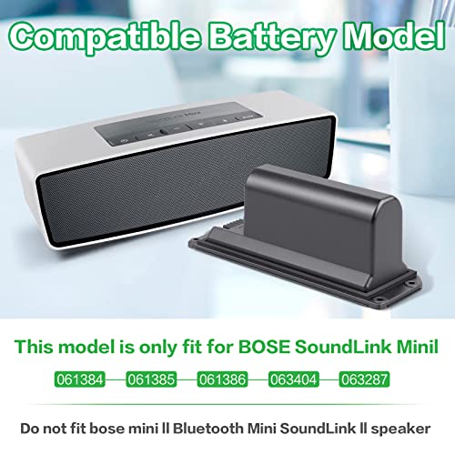 Fancy Buying 7.4V 22.2Wh 061385 Battery for Bose Soundlink Mini I one Gen 1 Speaker US Version bateria para 413295 61385 61384 61386 63287 061384 061386 063287 - size: 4.48*1.49*1.57inch 061384