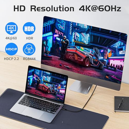 Short USB c Data Cable,usbc to usbc 1.65ft,USB c 3.2 Monitor Cable Support 20Gbps 240W PD Fast Charging Cable, high Speed USB to USB c Cable,Compatible with MacBook,Samsung Galaxy,SSD - size: 1.65 ft