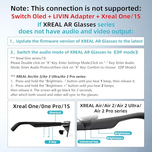 HDMI to USB C Adapter 4K@60Hz for AR Glasses, HDMI Male to USB C Female for XREAL One/Air 2 Pro, VITURE Pro, RayNeo Air 2s, Rokid Max, Switch 2/1, Steam Deck, PS5/4, Xbox, ROG Ally, Portable Monitor