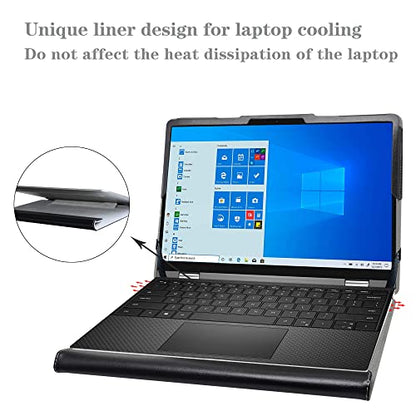 Protective Case for Lenovo ThinkPad L13 Gen 5/ThinkPad L13 2-in-1 Gen 5/ThinkPad L13 Yoga Gen 4/ThinkPad L13 Gen 4/ThinkPad X13 Yoga Gen 3/ThinkPad X13 Gen 3 [Not fit ThinkPad L13 G2],Black - color: Black