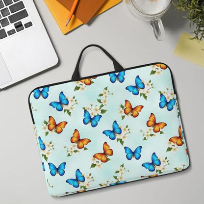 Laptop Case 14 Inch, Soft Shockproof Laptop Sleeve with Handle, Protective Bag - color: Pattern (658)