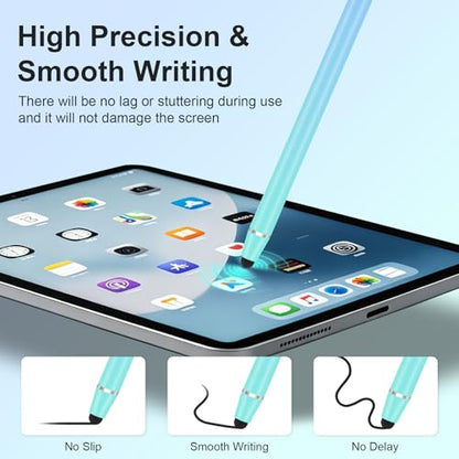 LIBERRWAY 7Pcs Stylus Pens, 2 in 1 Stylus for iPads, iPhones, Android Tablets, Samsung All Universal Touchscreen Devices - style: 7 Pack