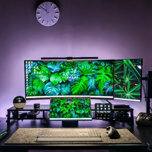 Kado Dual Portable 2-Pack 15.6'' FHD 1080p Ultra-Slim Laptop Monitor | 1920x1080 IPS Display with Built-in Speakers, 180° Kickstand Stacked Desktop Setup Office Gaming Daytrading Multi-tasking
