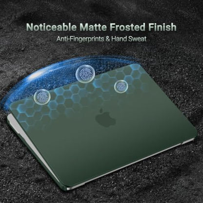 MOSISO Compatible with MacBook Neo Case 13 inch 2026 A3404 A18 Pro Chip | 4 in 1 Kit Ultra-Thin Exact-Fit Scratches&Fingerprints Resistant Protective Hard Shell Matte Case Cover, Emerald Green - color: Emerald Green
