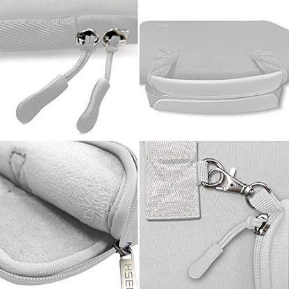 Hseok Laptop Sleeve 13.3-14 inch Case with Small Pouch, Neoprene Computer Bag Compatible with MacBook Neo/Pro 14 M5/M4/M3/M2/M1, Mac Air/Pro 13.3, XPS 14 and Most 13-14 inch Notebooks,L02G03 - color: L02g03, size: 13"-14"