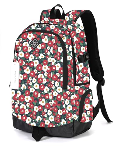rickyh style School Backpack Travel Bag for Men & Women Lightweight College Back Pack with Laptop Compartmen - color: 09hbh
