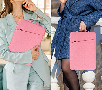 14 Inch Laptop Sleeve Case Bag for Asus Chromebook Vivobook14, Samsung Galaxy Chromebook Go, Lenovo ThinkPad 14/ Flex/Yoga, Dell Latitude, Acer HP Chromebook(Pink) - color: Pink, size: 14 Inch