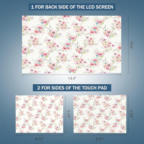 Laptop Notebook Skin Sticker Cover Decal, 12 13 13.3 14 15 15.4 15.6 inch Laptop Vinyl Skin Sticker Cover Art Protector Notebook PC (NEK-64) - color: NEK-64
